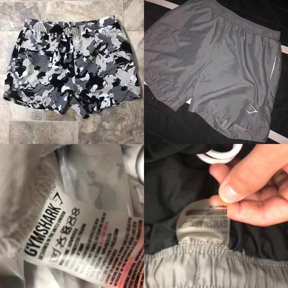 2 Gymshark Shorts / Bathing Suit